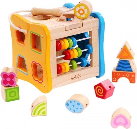 Mamido  Dřevěná multifunkční kostka  D.014369 - obrázek 1