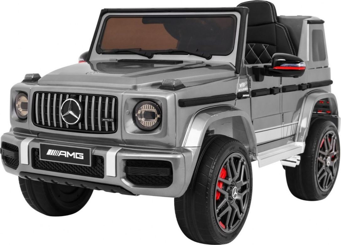 Mamido Elektrické autíčko Mercedes G63 2019 lakované stříbrné BBH-0003.EXL.SR - obrázek 1