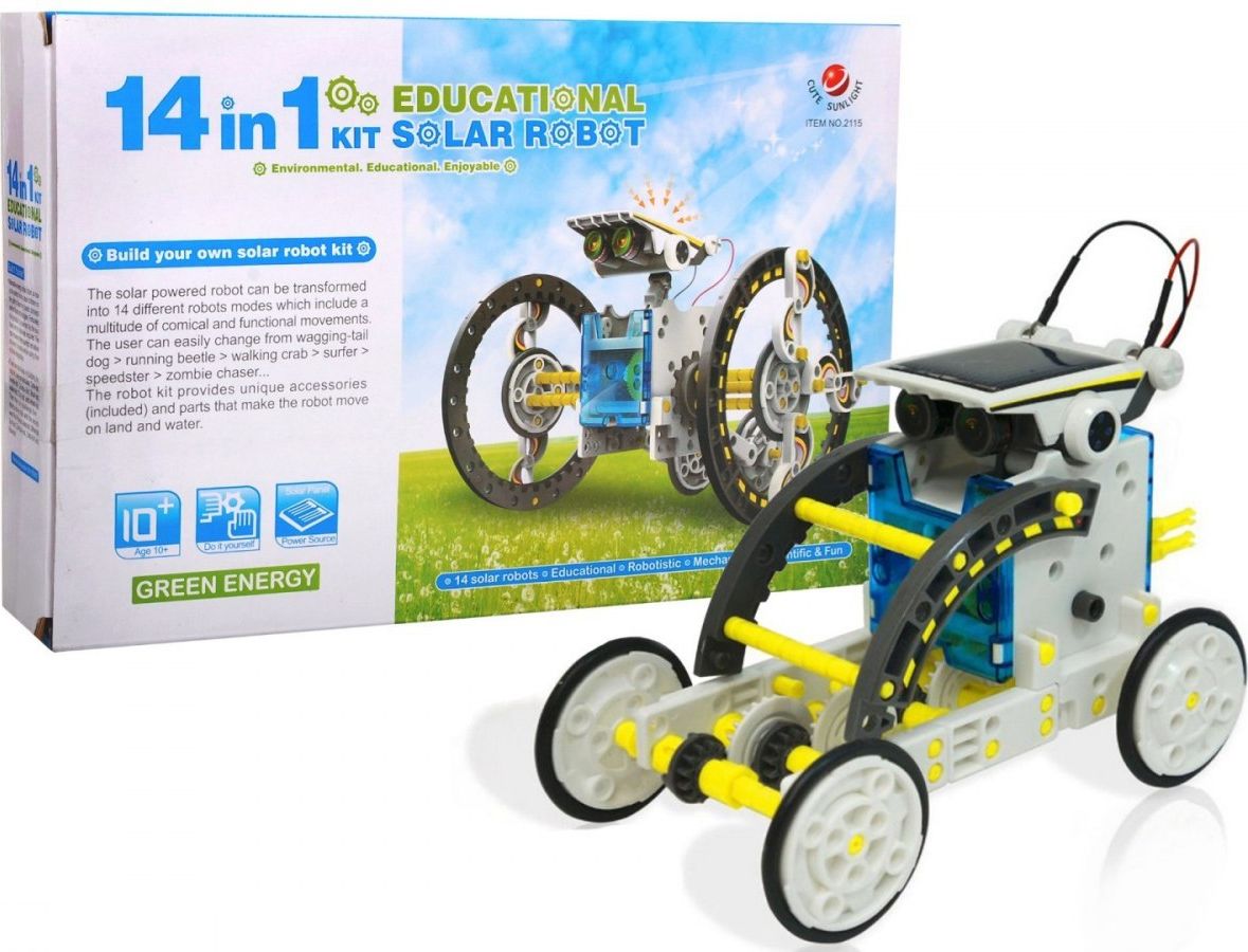 Mamido Naučná robotická solární sada 14 v 1 214 - obrázek 1
