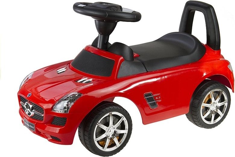 Mamido Odrážedlo Mercedes Benz se zvuky červený 44 - obrázek 1