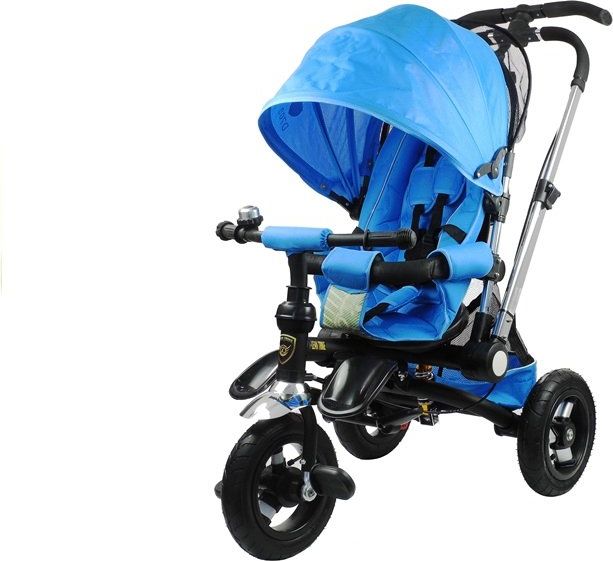 Mamido Dětská tříkolka PRO700 modrá L.2596 - obrázek 1