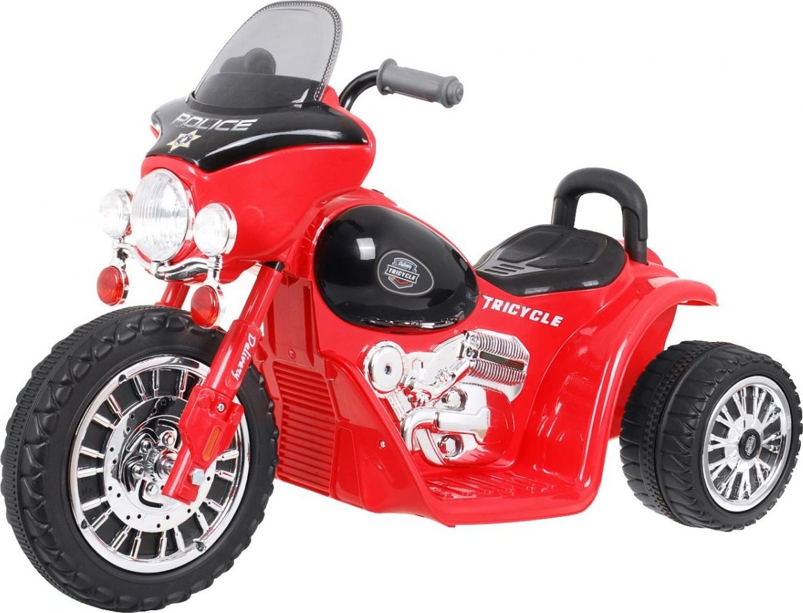 Mamido  Dětská elektrická motorka červená  PA.JT568.CR - obrázek 1