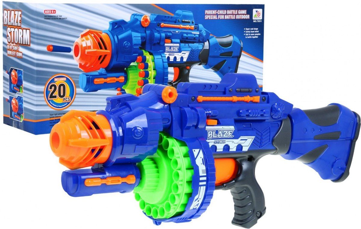 Mamido Dětský samopal pistole Blaze Storm 7051 7051 - obrázek 1