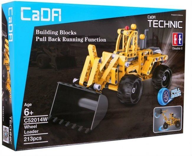 Mamido  Stavebnice Technic buldozer žlutý  52014 - obrázek 1