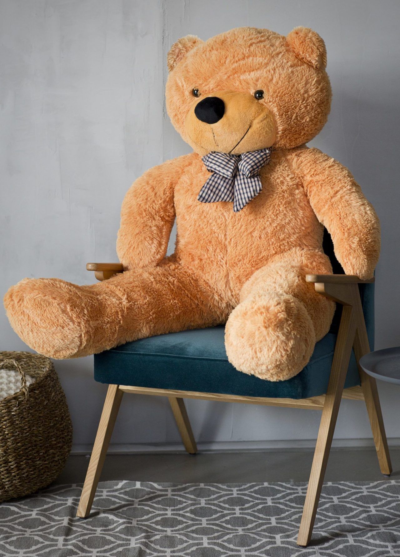 Mamido Velký plyšový medvěd 140 cm 0520000140 - obrázek 1