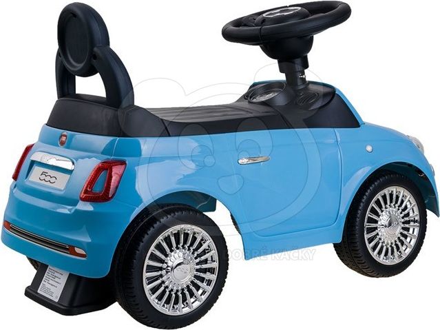 Dětské odrážedlo FIAT 500 - modré - obrázek 12