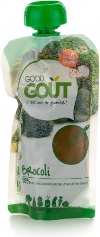 Good Gout Kapsička BIO Brokolicové pyré 120 g - obrázek 1
