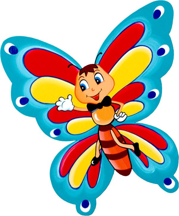 Dětská dekorace Motýlek Bertík - obrázek 1
