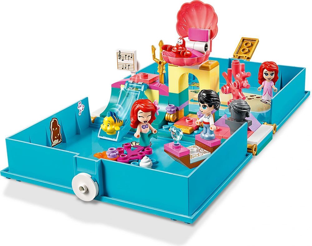 LEGO Disney 43176 Ariel a její pohádková kniha dobrodružství - obrázek 1