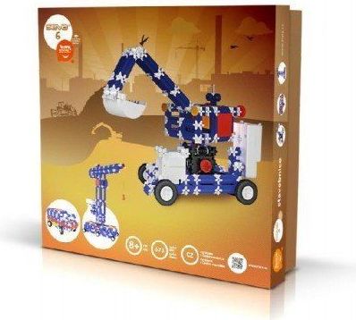 VISTA Stavebnice Seva 6 Elektro plast 673ks v karbici 35x33x8cm - obrázek 1
