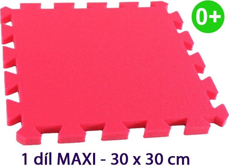 MALÝ GÉNIUS Samostatný díl MAXI silný 0+ (červený) - obrázek 1