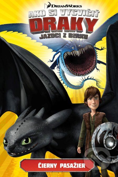 Ako si vycvičiť draky - Jazdci z Berku 4: Čierny pasažier - Simon Furman - obrázek 1