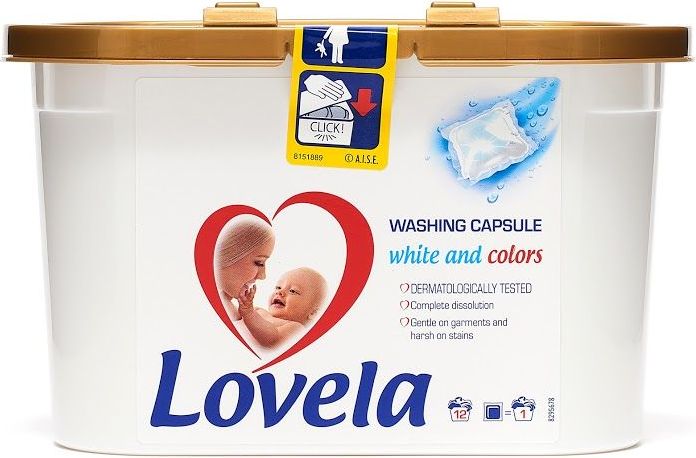 Lovela Gelové kapsle na praní 12 ks - obrázek 1