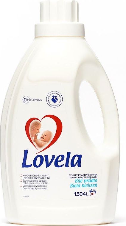 Lovela Tekutá na bílé prádlo 16 pracích dávek 1,5 l - obrázek 3