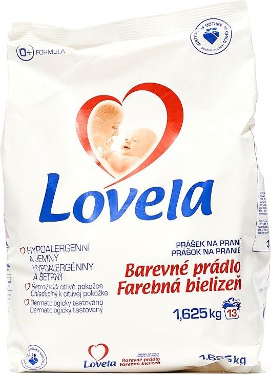 Lovela Prášek na barevné prádlo 13 pracích dávek 1,625 kg - obrázek 1
