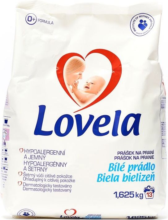Lovela Prášek na bílé prádlo 13 pracích dávek 1,625 kg - obrázek 2