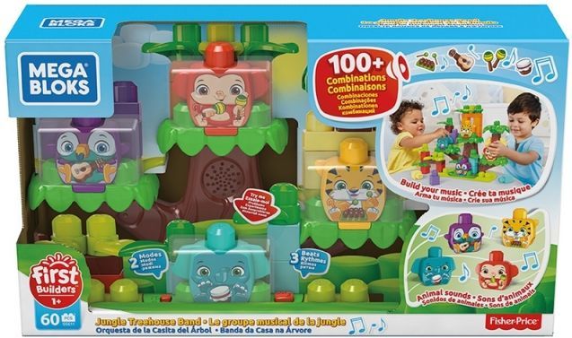 MEGA BLOKS MEGA BLOKS DŽUNGLE SE ZVUKY (60) - obrázek 1