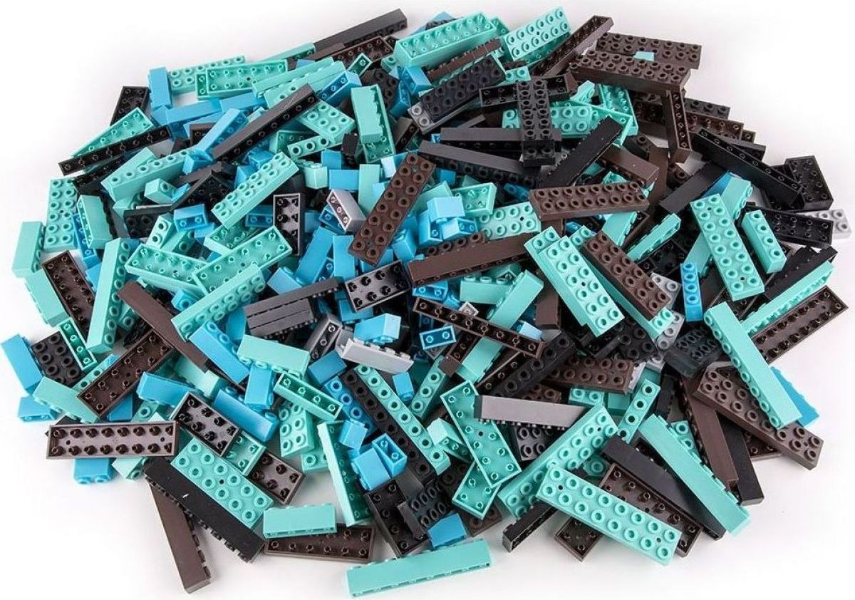 Cheva Stavebnice taška plná kostek Technická sada 2 kg - obrázek 1