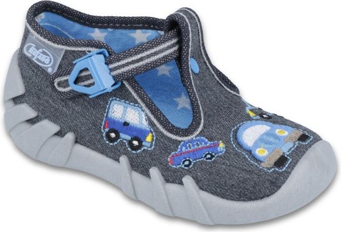 Befado chlapecké bačkůrky Speedy 24 šedá - obrázek 1