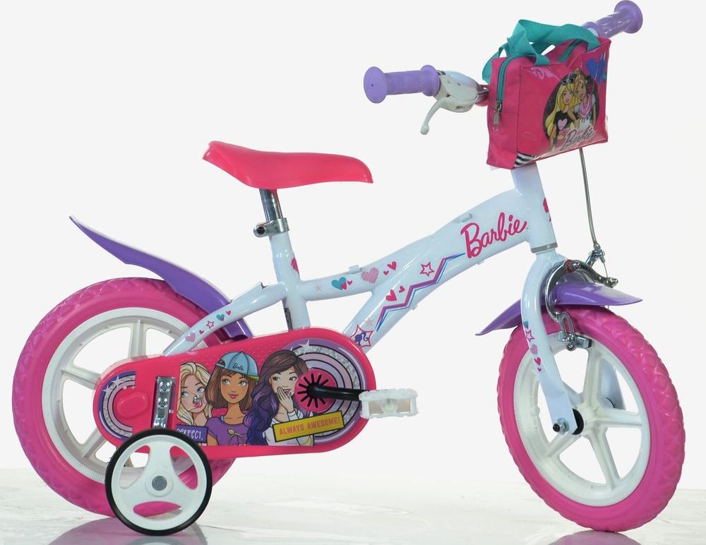 Dino bikes Dívčí kolo Barbie 12" - obrázek 1