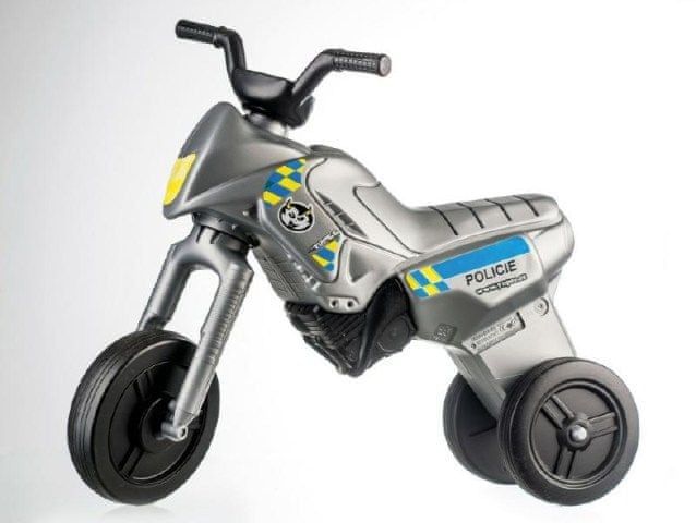 Teddies Odrážedlo Enduro Yupee Policie velké plast - obrázek 1