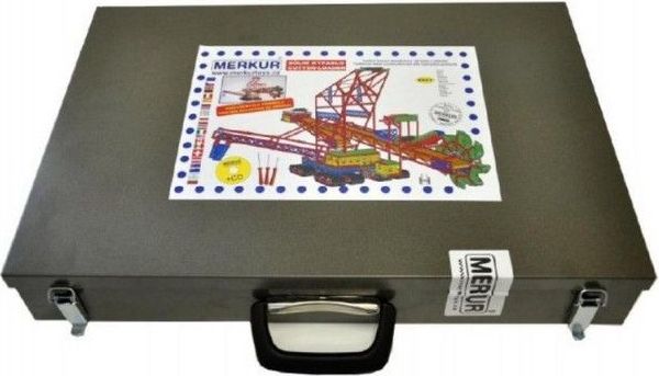 Merkur Stavebnice MERKUR Maxi Důlní rypadlo 2627ks v kufru - obrázek 1