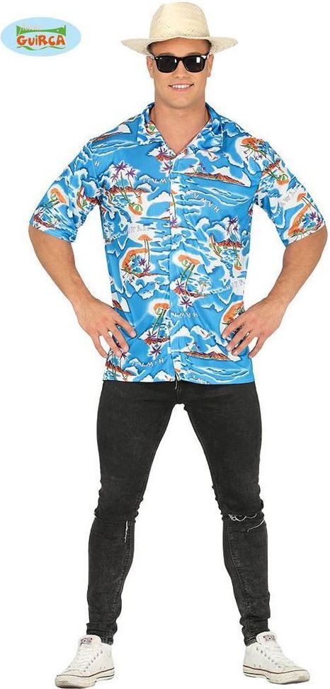 Kostým - Havajská košila - vel.(52-54), L - unisex - obrázek 1