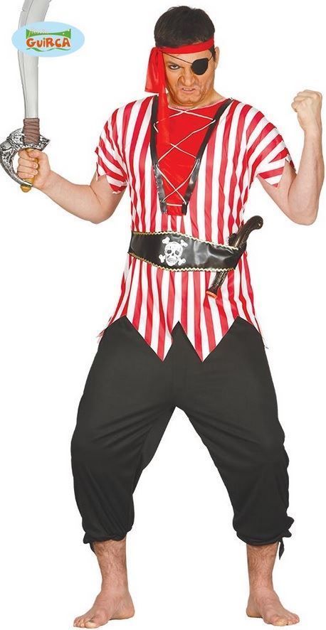 Dospělý kostým Piráta vel. (52-54), L - obrázek 1