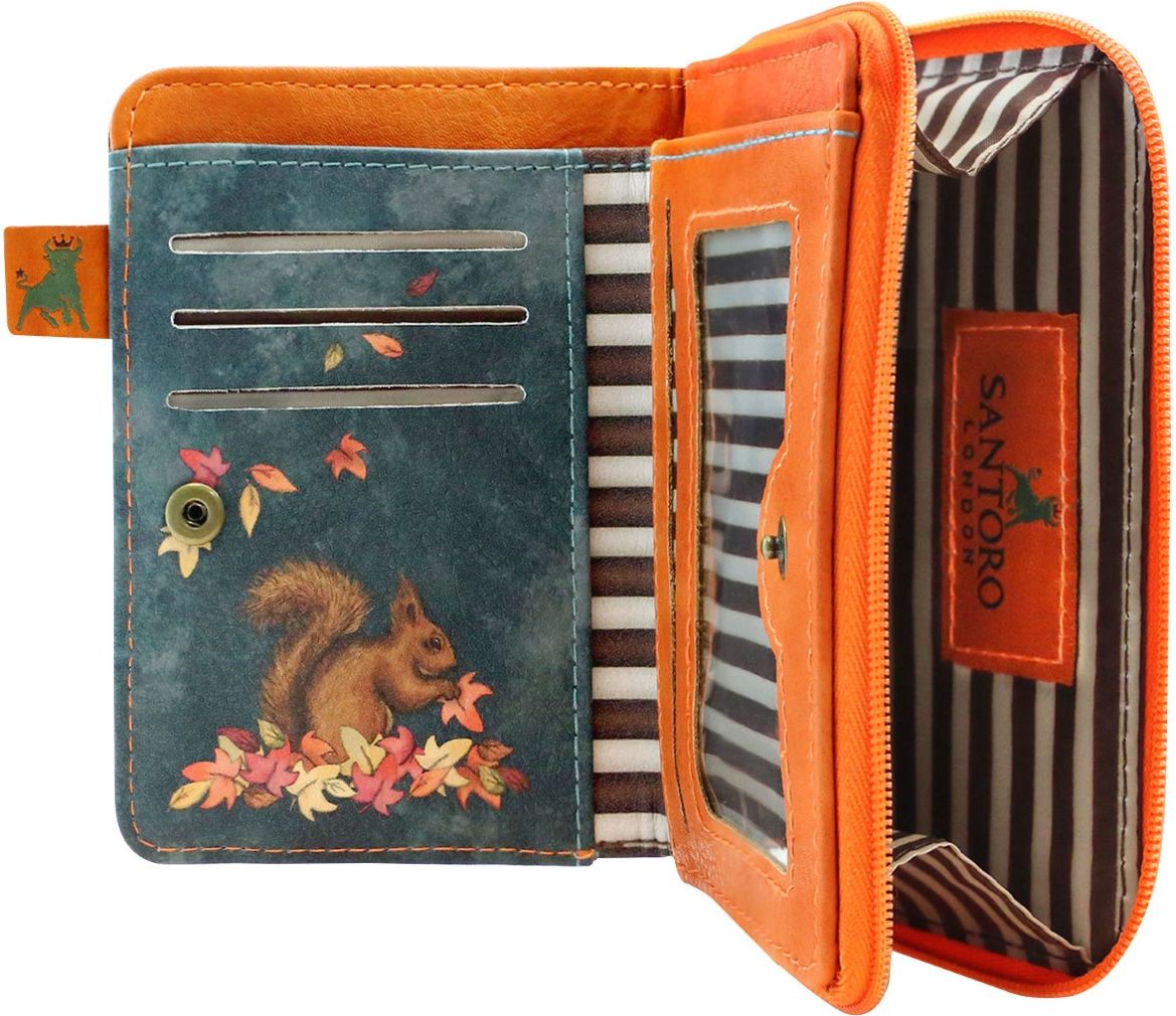 Santoro střední peněženka Gorjuss Autumn Leaves - obrázek 4