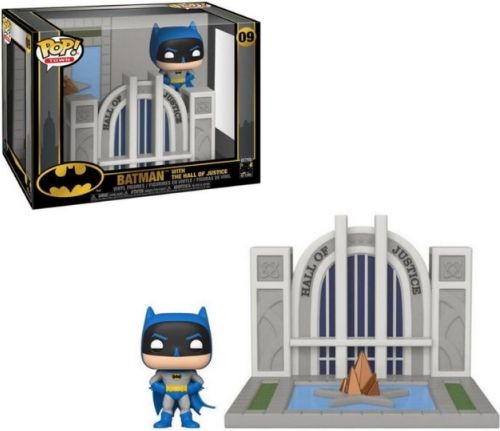 Funko POP DC Towns: Batman 80th - Hall of Justice w/Batman - obrázek 1