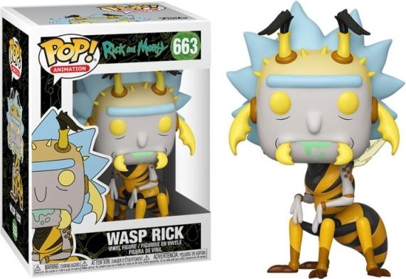 Funko POP Animation: Rick & Morty - Wasp Rick - obrázek 1