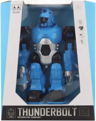 Robot modrý na baterie - obrázek 1