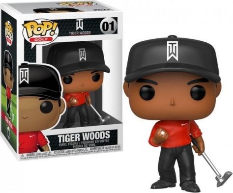 Funko POP Golf: Tiger Woods (Red Shirt) - obrázek 1