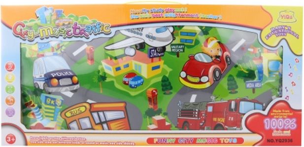 Hudební koberec dopravní prostředky - obrázek 1