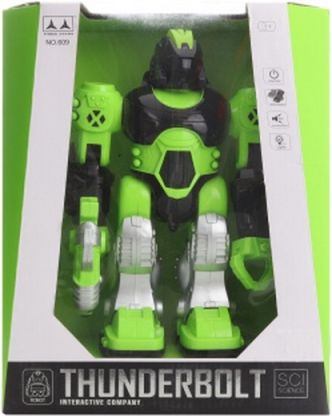 Robot zelený na baterie - obrázek 1