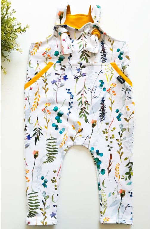 Kulišárny (handmade) Laclové tepláčky ,,ZINNIA,, VELIKOST: 98-104 - obrázek 1