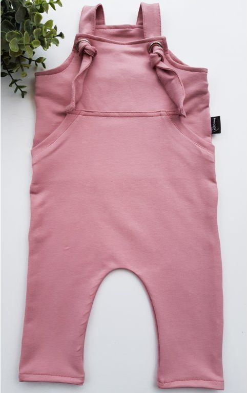 Kulišárny (handmade) Laclové tepláčky ,,OldPink,, VELIKOST: 98-104 - obrázek 1