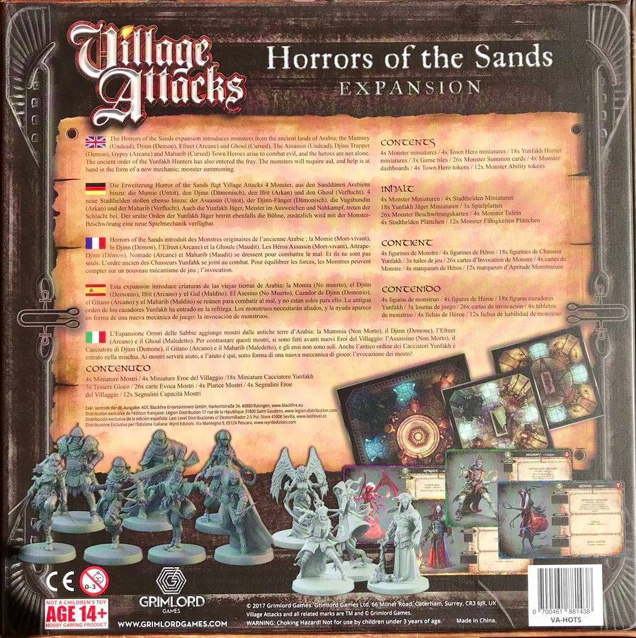 Grimlord Games Village Attacks: The Horrors of the Sands - obrázek 4