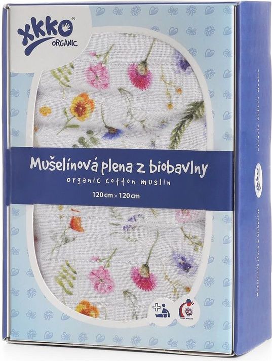 XKKO Organic 120x120 - Summer Meadow - 1ks - obrázek 1