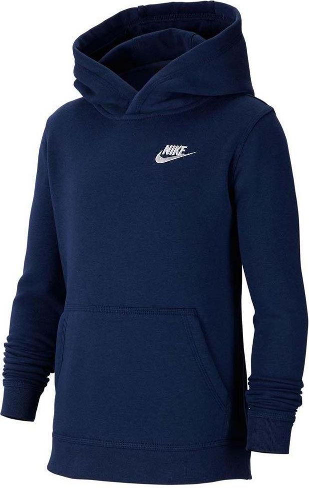 Mikina s kapucí Nike B NSW CLUB PO HOODIE bv3757-410 Velikost XS - obrázek 1