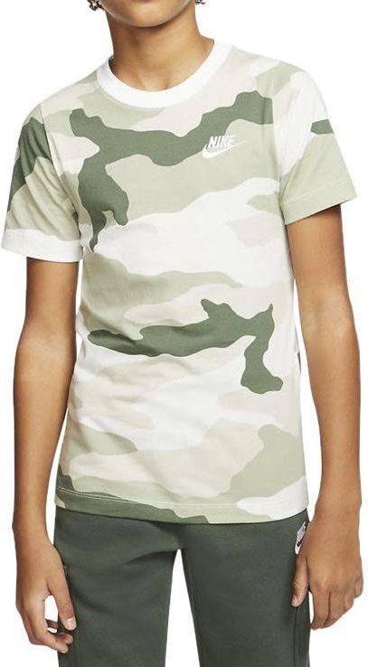 Triko Nike B NSW TEE AOP CAMO FUTURA ct2616-100 Velikost XL - obrázek 1