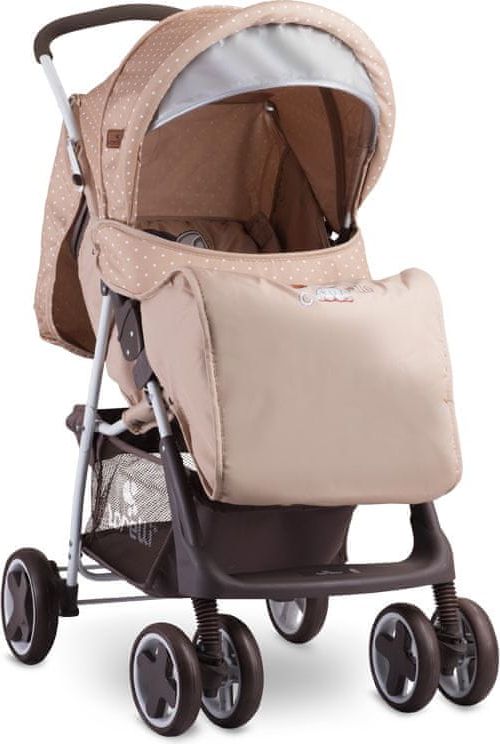 Lorelli Kočárek TERRA+FС BEIGE COOL CAT - obrázek 1