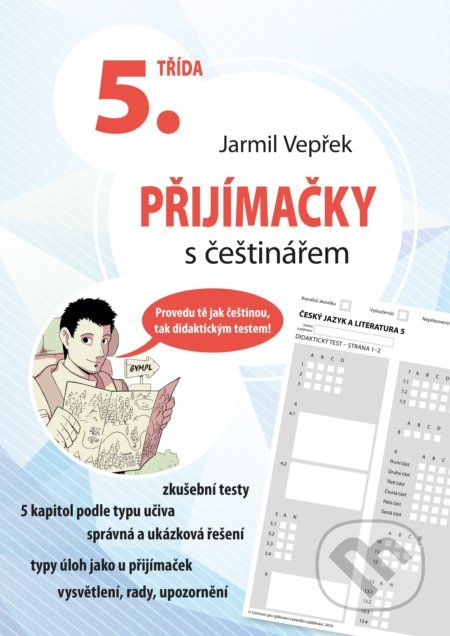 Přijímačky s češtinářem – 5. třída - Jarmil Vepřek - obrázek 1