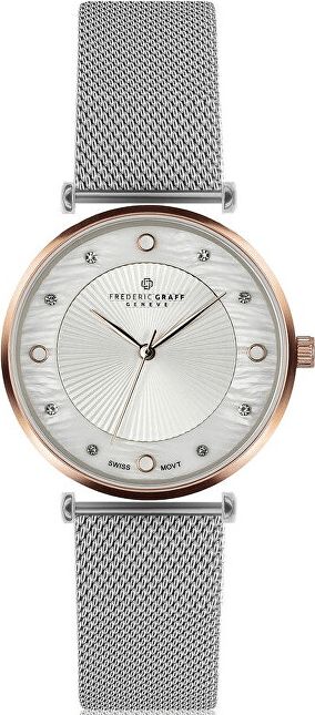 Frederic Graff Rose Jungfrau Lychee Silver Mesh FBS-2518 - obrázek 1