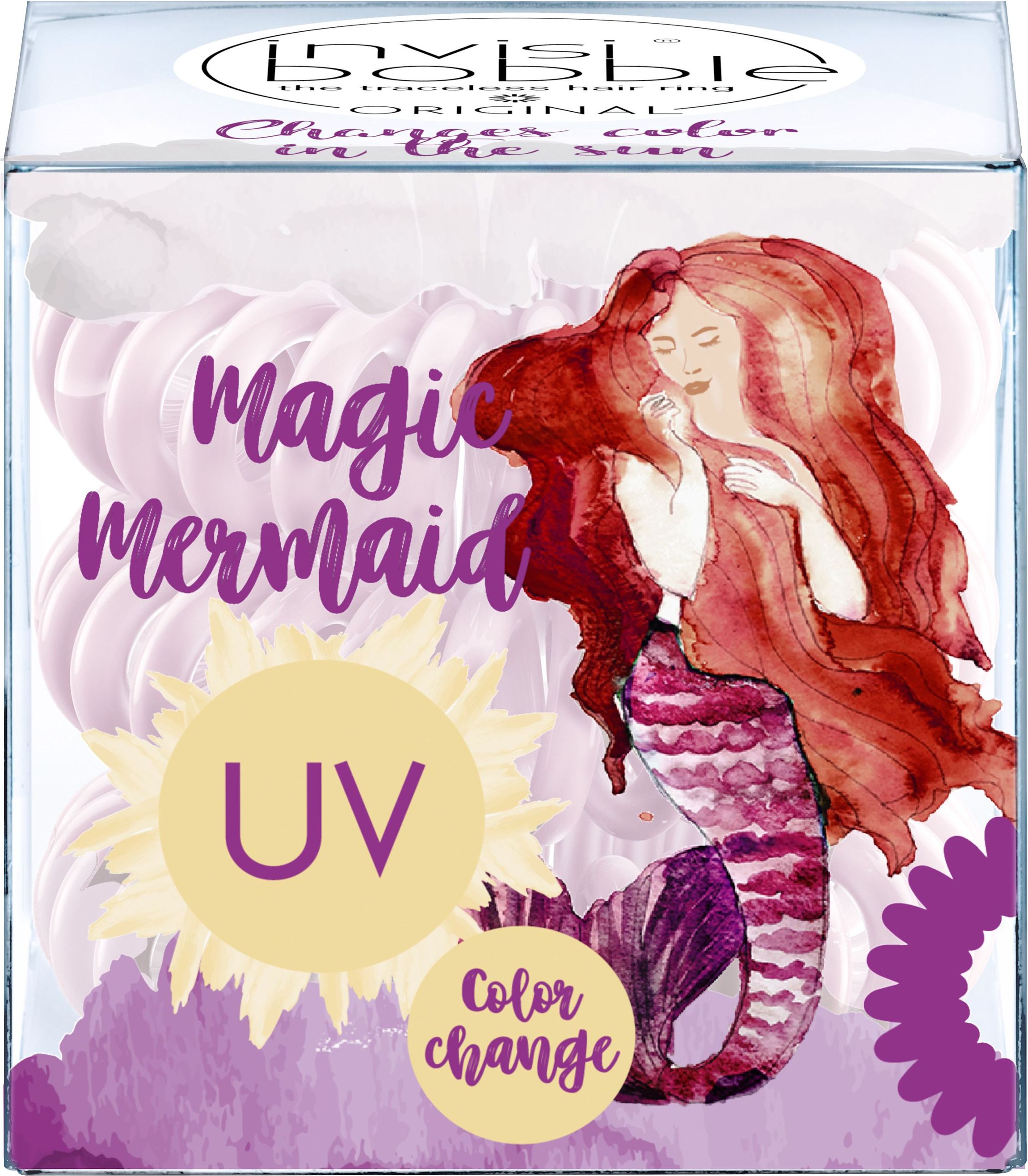 invisibobble Original Magic Mermaid gumičky do vlasů Coral Cha-Cha 3 ks - obrázek 1
