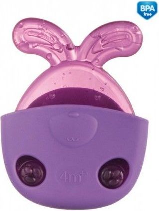 Canpol Zvířatka kousátko v kapsičkách Červená - obrázek 2