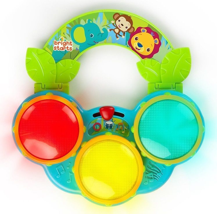 Bright Starts Hračka bubny Safari Beats™ 3m+ - obrázek 1