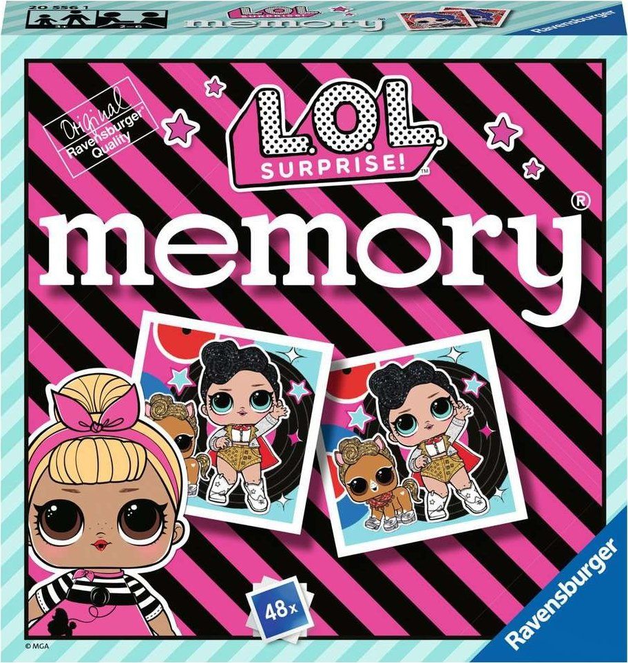 RAVENSBURGER Pexeso L.O.L. Surprise - obrázek 1