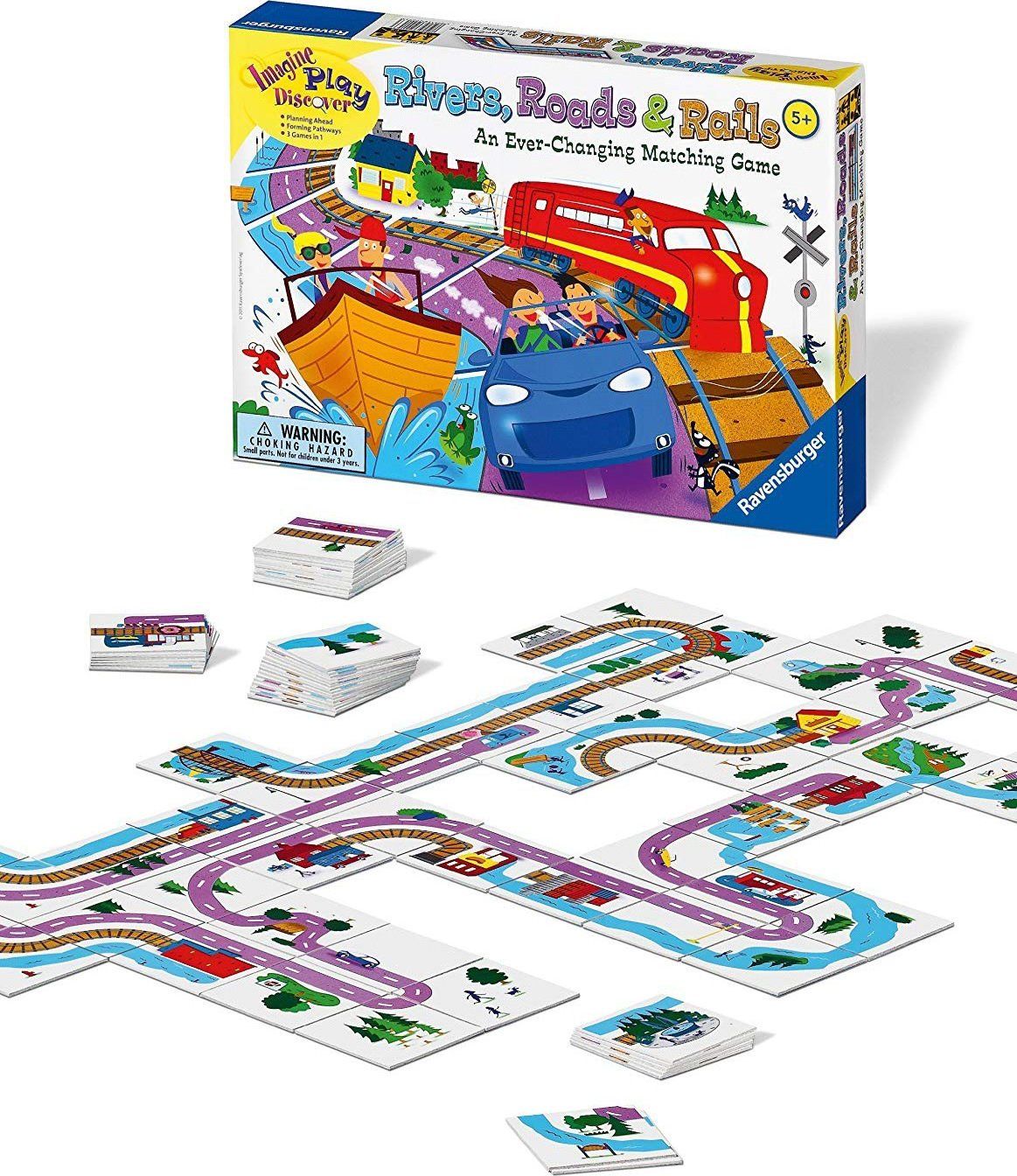 RAVENSBURGER Řeky, silnice a železnice - obrázek 2