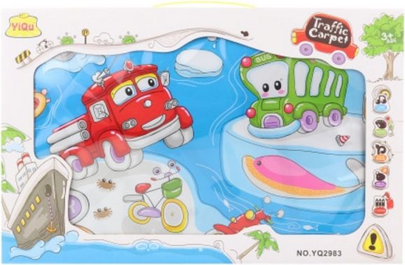 Hudební koberec dopravní prostředky - obrázek 1